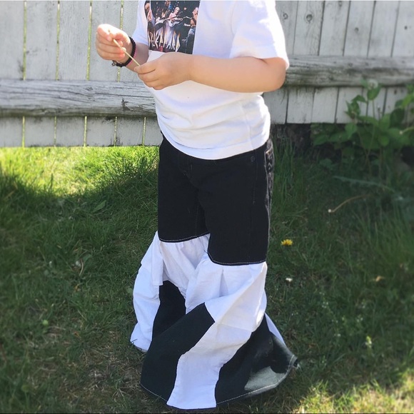 OOAK handmade size 2T jeans - Picture 7 of 7